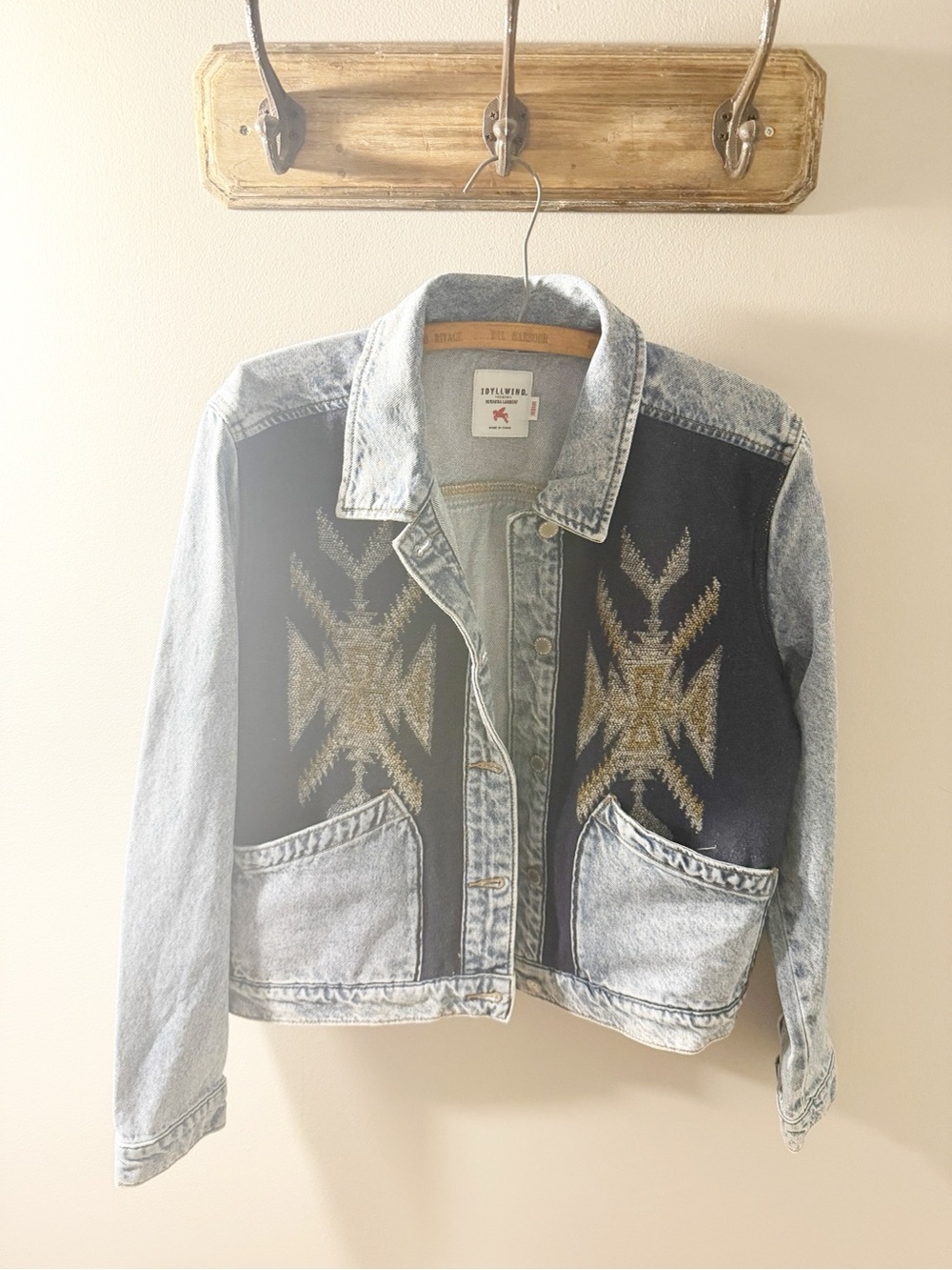 Idyllwind by Miranda Lambert Women’s Mallard Denim and Blanket Mixed Jacket - Picture 3 of 8